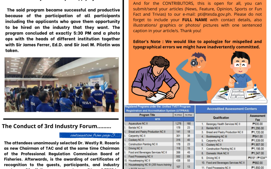 Newsletter | June to December 8