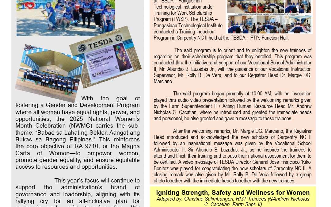 Newsletter | March 2025